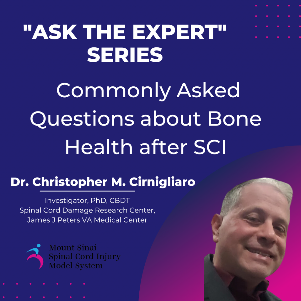 Six Most Commonly Asked Questions About Bone Health After Sci Spinal