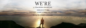 Teaching John's immune system.